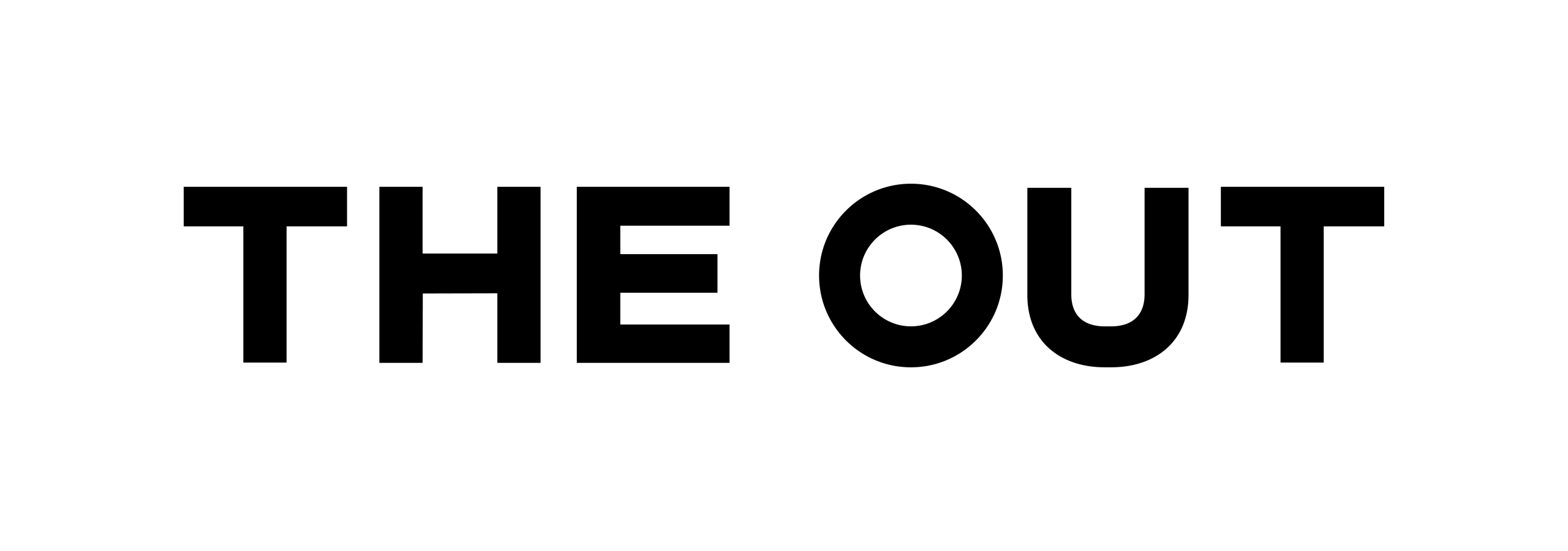 The Out Wordmark Horizontal Black RGB HR The Out Wordmark Horizontal Black RGB HR